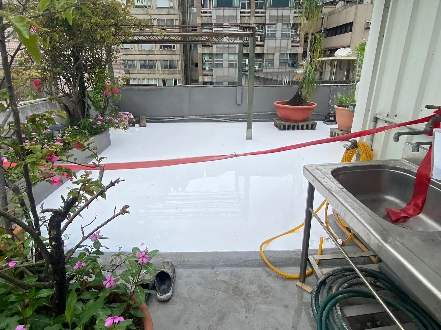 【台北頂樓防水】台北市松江路頂樓防水