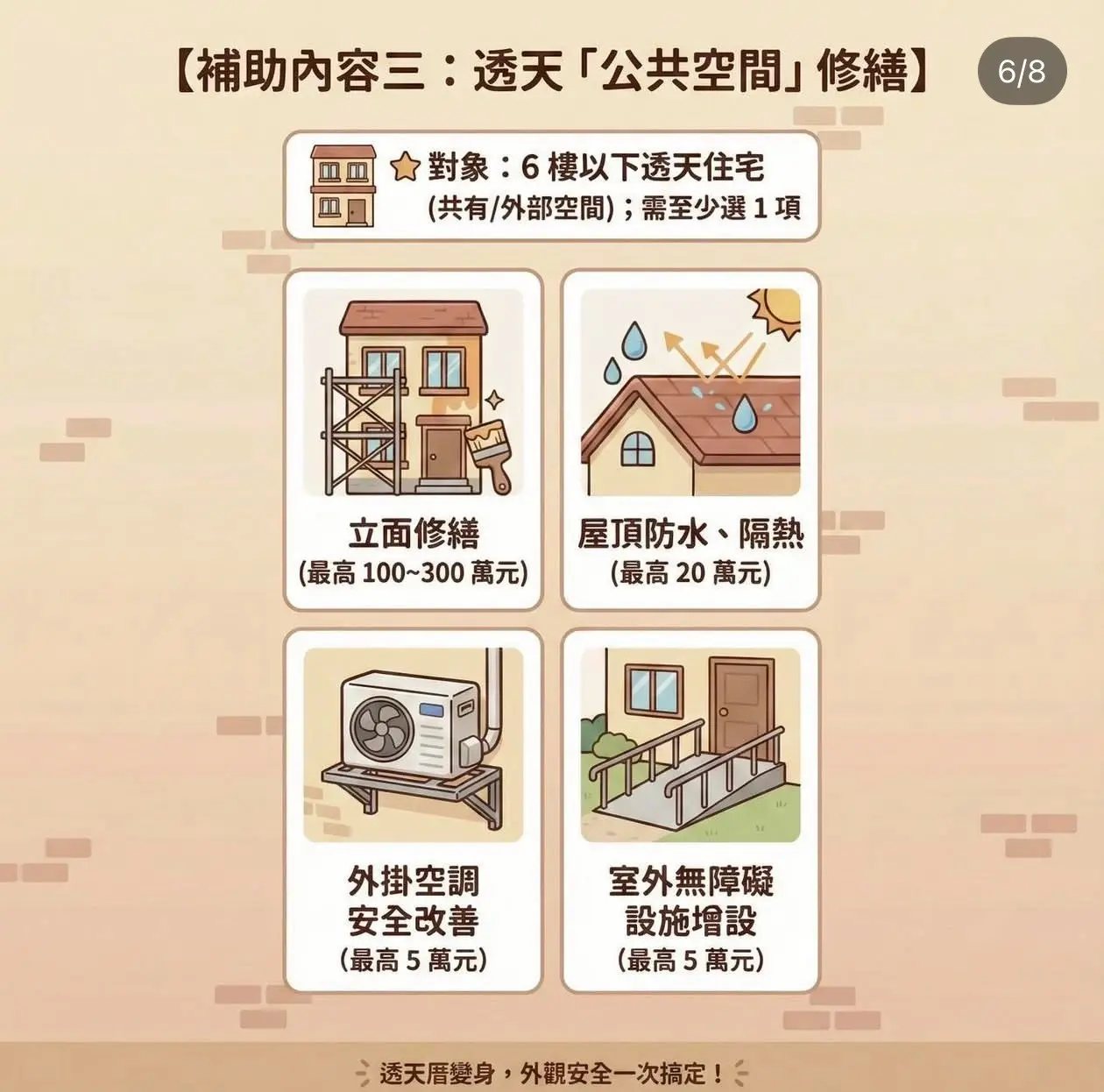 老宅漏水修繕補助怎麼拿？皇御匠藝帶你1次搞懂「防水抓漏」與「老宅延壽計畫」的申請重點 5